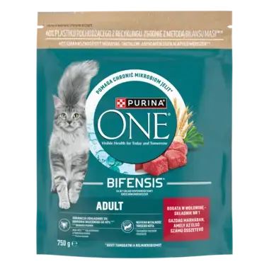PURINA ONE Adult marhában gazdag macskaeledel