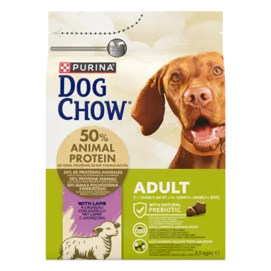 PURINA DOG CHOW kutyaeledel báránnyal