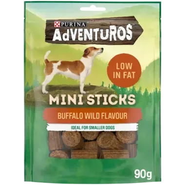 PURINA ADVENTUROS kutya jutalomfalat bölény ízzel