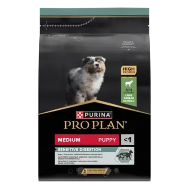 PRO PLAN közepes testű kölyökkutya szárazeledel