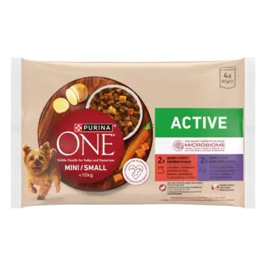 PURINA ONE nedves kutyaeledel kistestű kutyáknak