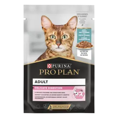 PRO PLAN nedves macskaeledel óceáni hallal