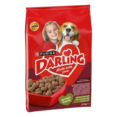 DARLING kutyaeledel marha és csirke