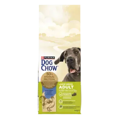 DOG CHOW Adult pulykával száraz kutyaeledel