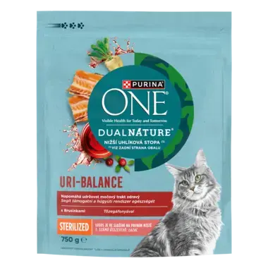 PURINA ONE Dual Nature lazacban gazdag macskaeledel