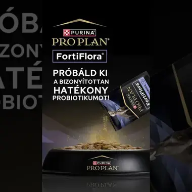 PRO PLAN FortiFlora - A probiotikum a macskád/kutyád egészségéért