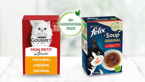 GOURMET Mon Petit és FELIX termékfotó