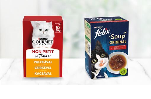 PURINA GOURMET és FELIX termékfotó