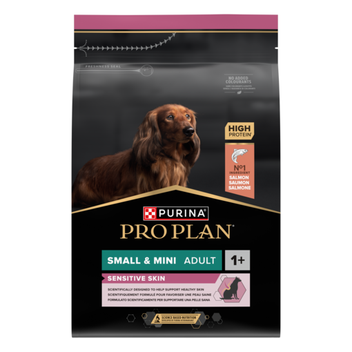 PRO PLAN Small &amp; Mini Adult Sensitive Skin lazac száraz kutyaeledel