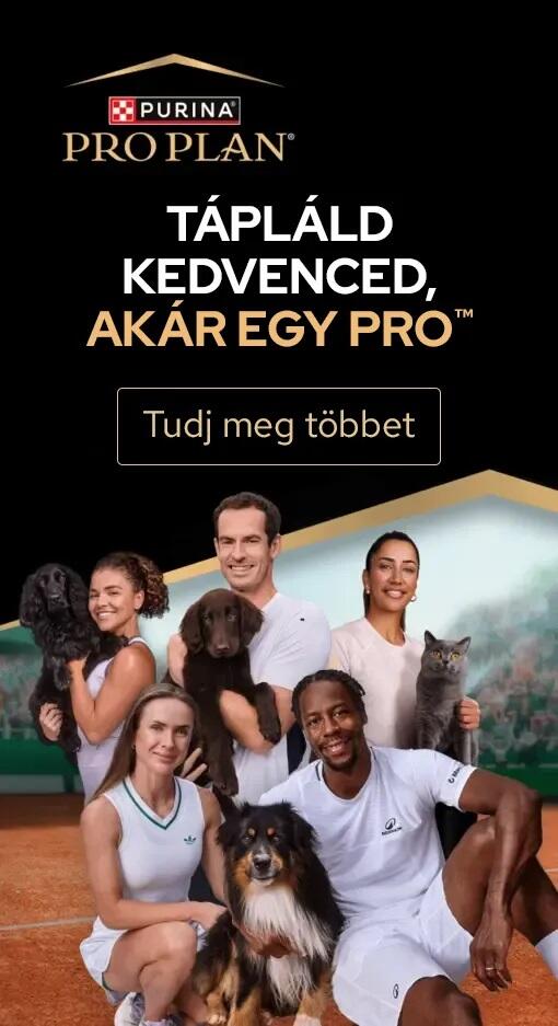 Tápláld kedvenced, akár egy PRO