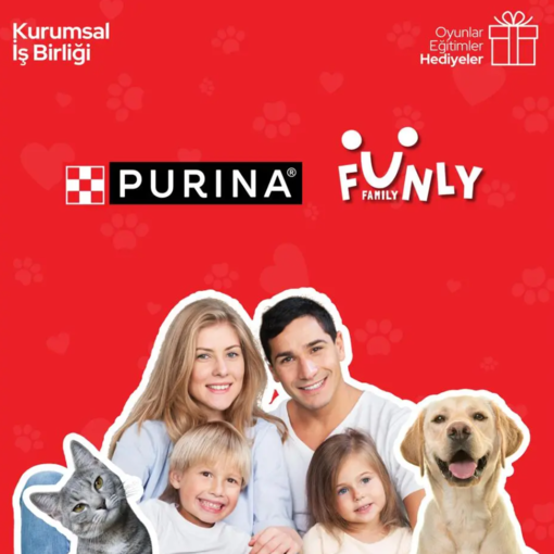 PURINA és Funly logó grafika