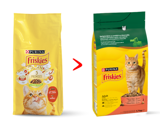 FRISKIES száraz macskaeledel termékfotó